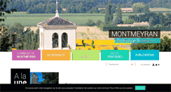 Desktop Screenshot of montmeyran.fr